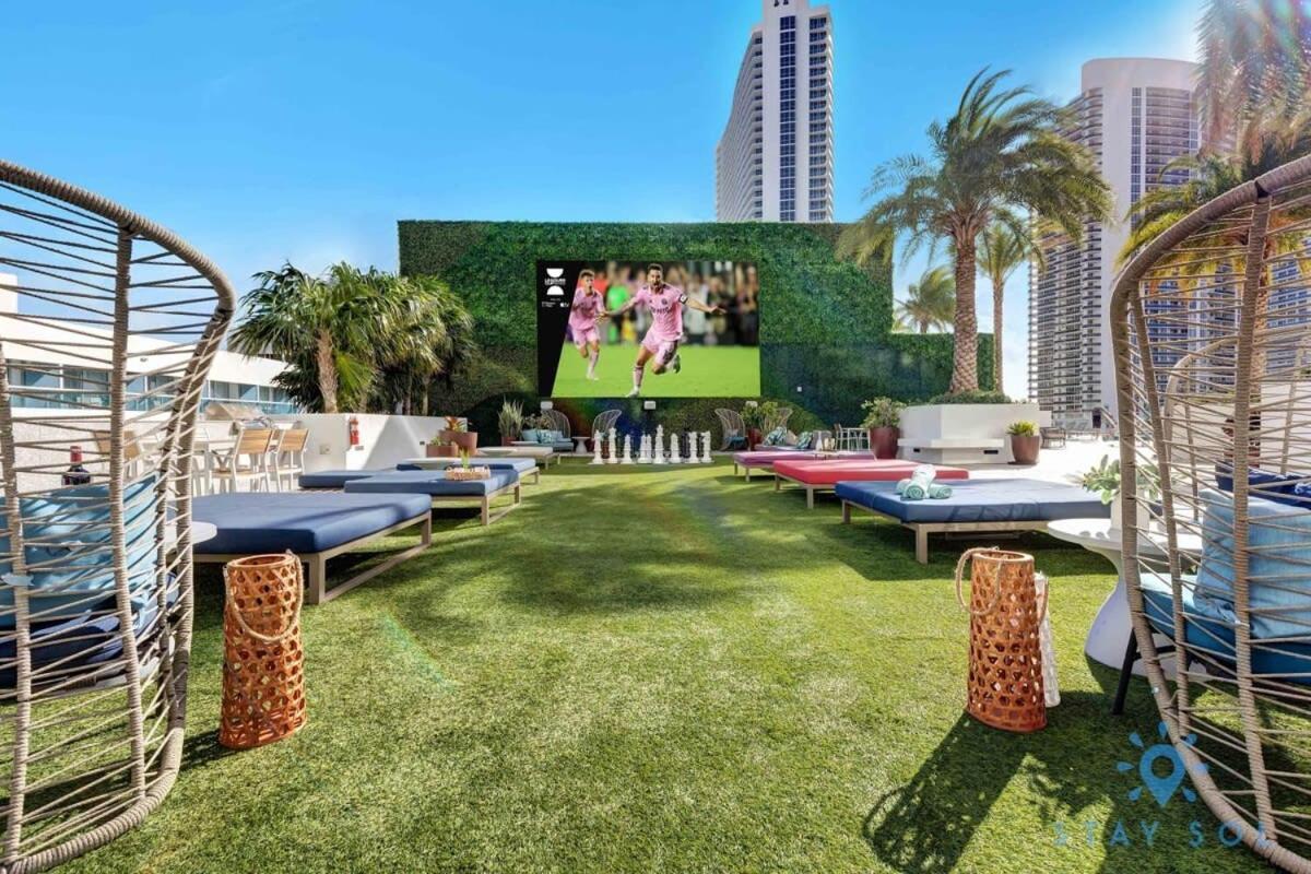 Luxury With Stunning View, Balcony, Amazing Pools Hollywood Exterior foto